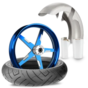 Onyx Blue Fat Tire Kit