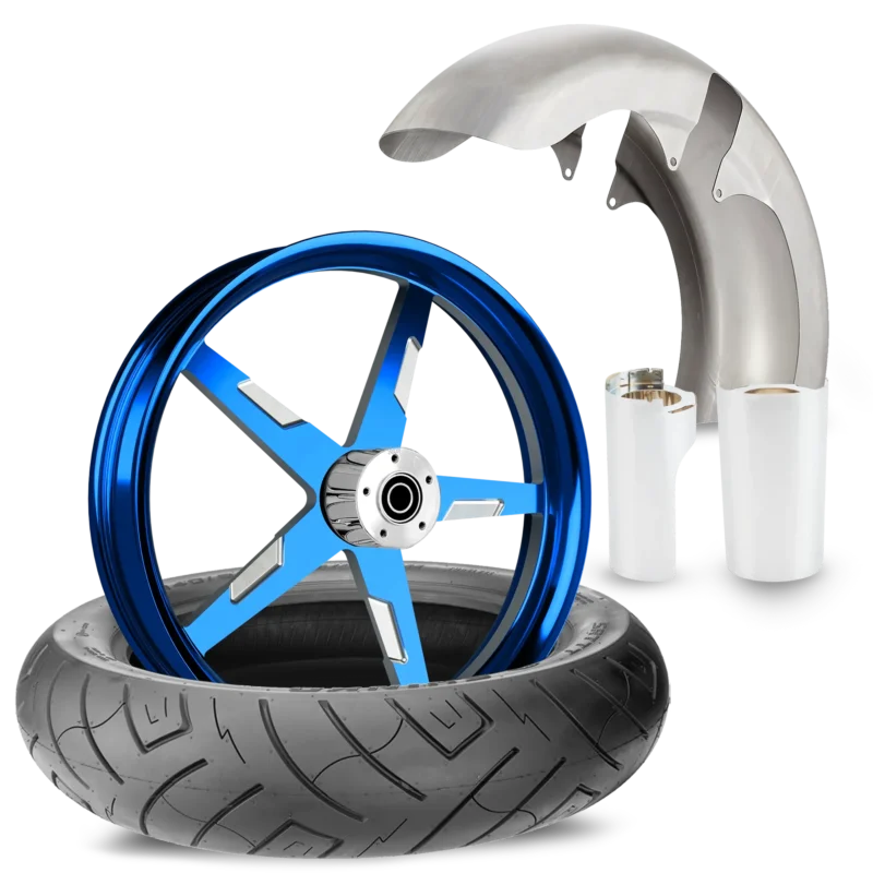 Onyx Blue Fat Tire Kit