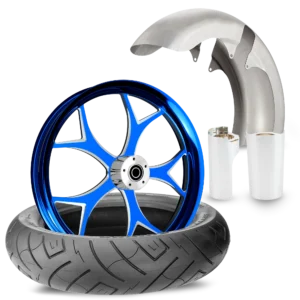 Specter Blue Fat Tire Kit