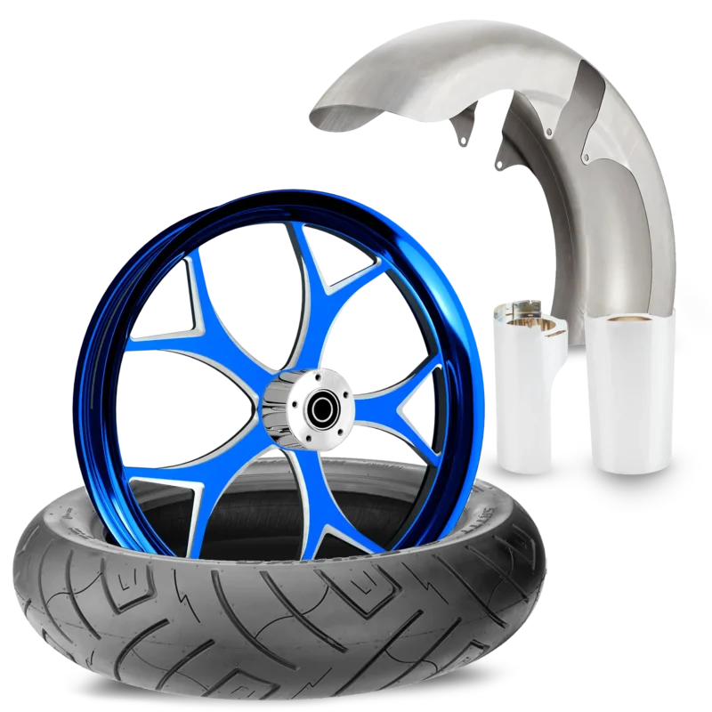 Specter Blue Fat Tire Kit