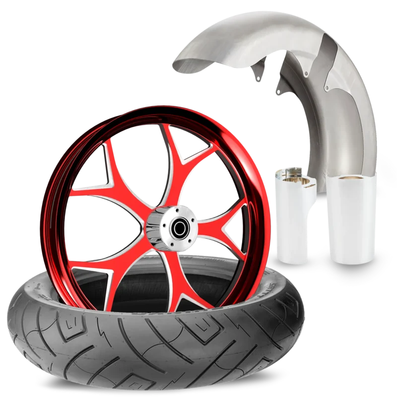 Specter Red Fat Tire Kit