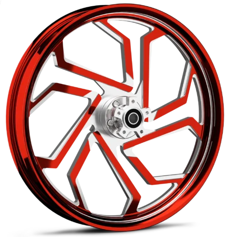 Stator Dyeline Red 21 x 3.25 Wheel