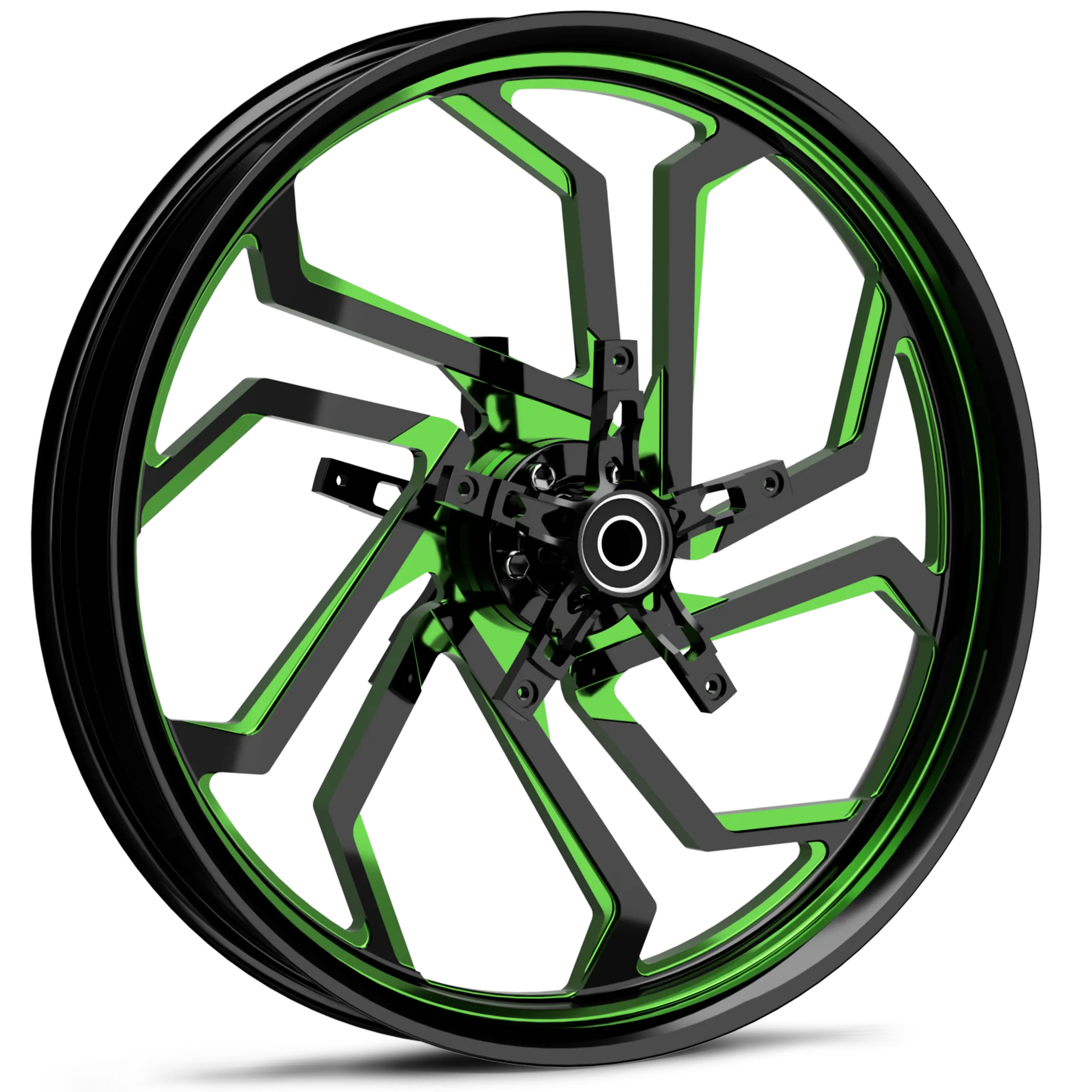 Stator Touch Of Color Green 21 x 3.25 Enforcer Hub
