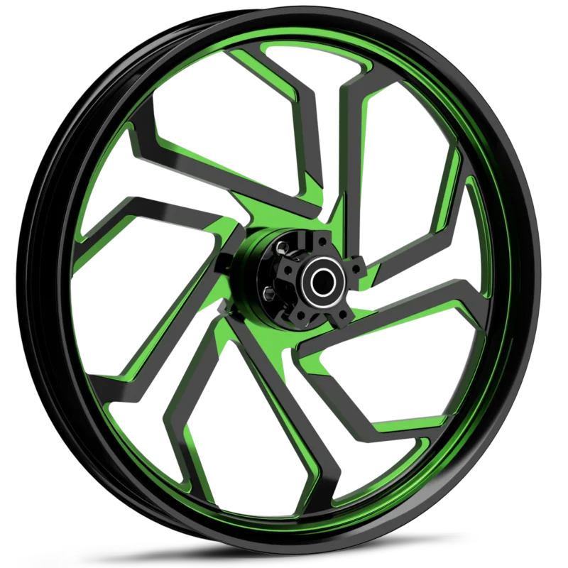 Stator Touch Of Color Green 21 x 3.25 wheel