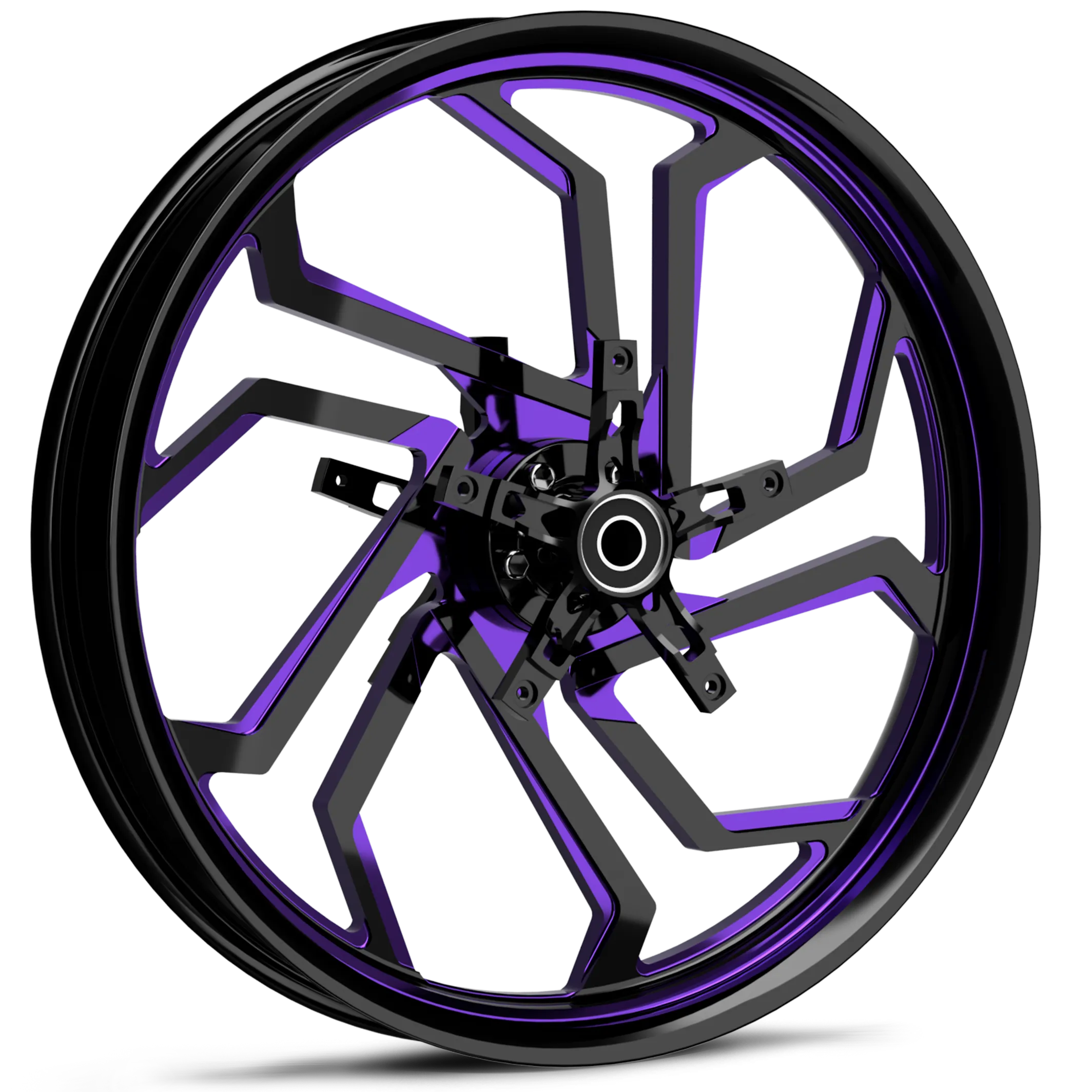 Stator Dyeline Touch Of Color Purple Wheels - Image 3