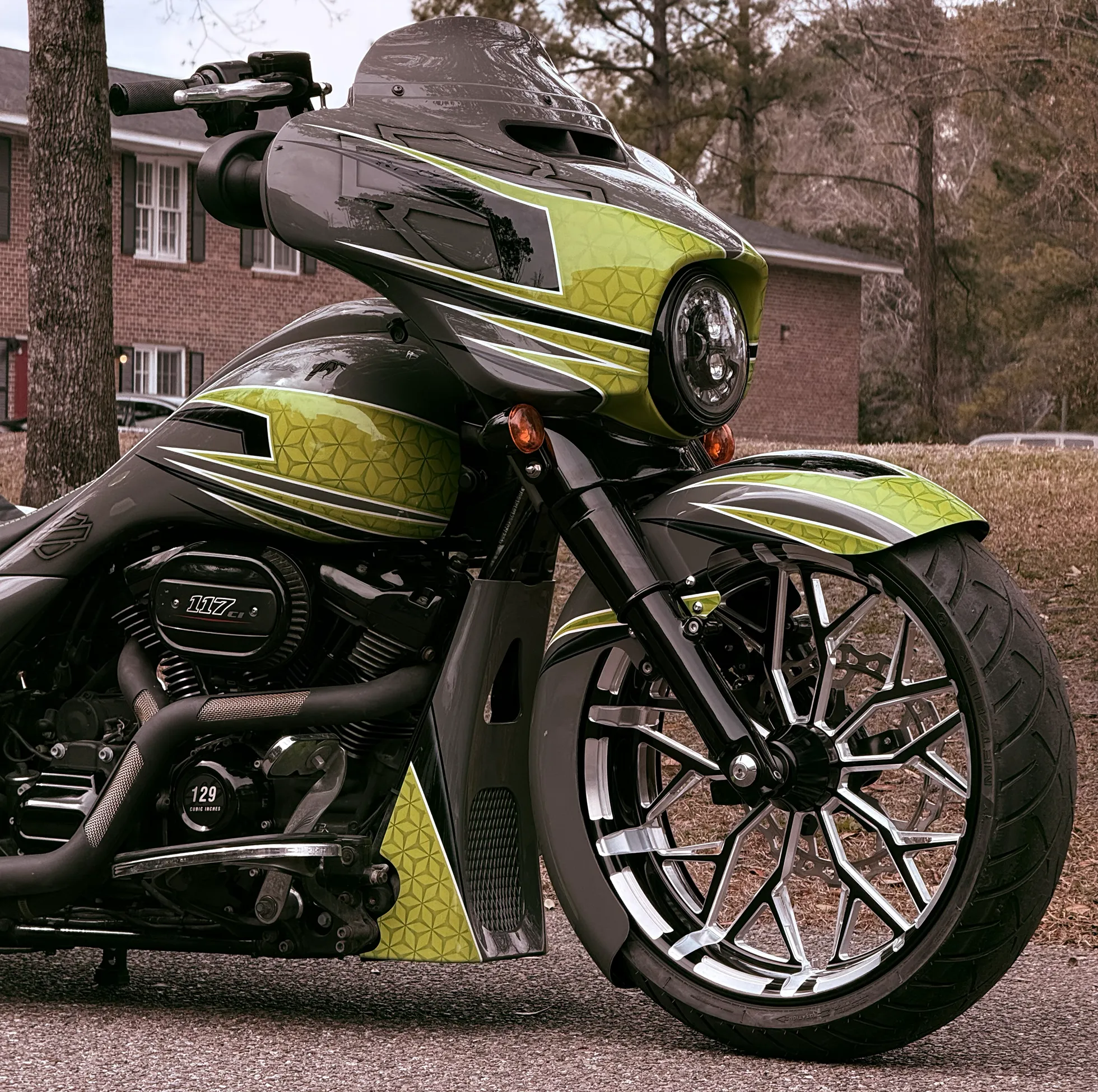 Street Glide by Camtech 21x5.5 Static Wheel