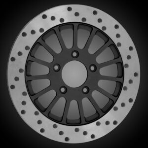 REP-10 (Helix) All Black 11.5 Left Rear Floating Rotor