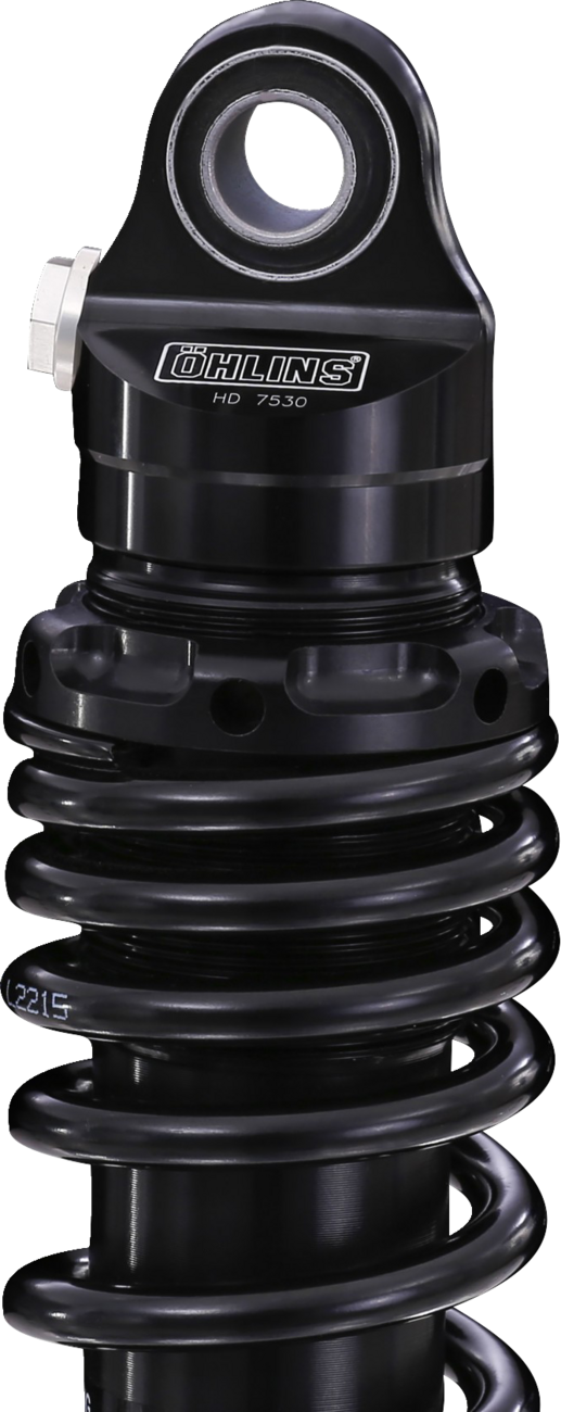 Twin Shocks 12in Rebound Adjustable STX36 Blackline HD Spring, HD776S2, 1990-2025 Harley Touring - Image 2