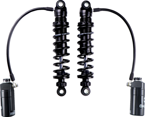STX Pro Shock 12in Heavy Duty Black, HD050S2, 2014-2025 Harley Touring