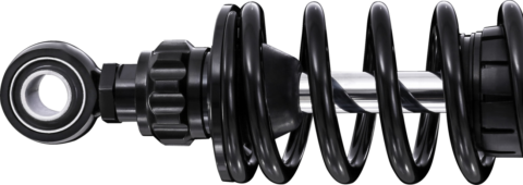 Twin Shocks 12in Rebound Adjustable STX36 Blackline, HD776, 1990-2025 Harley Touring