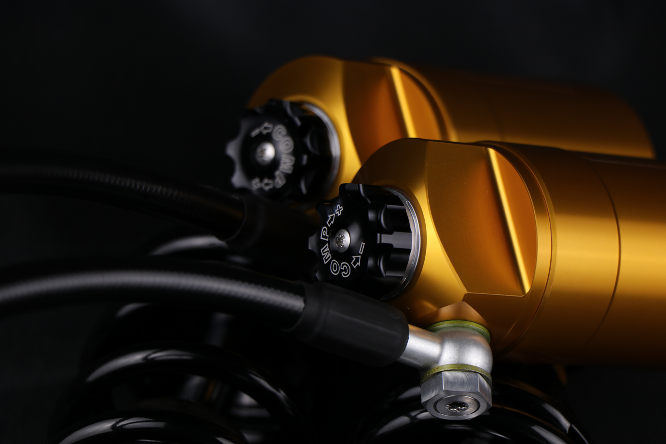 Shock 13in Fully Adjustable STX36 Blackline HD Spring, HD779S2, 2014-2025 Harley Touring - Image 4