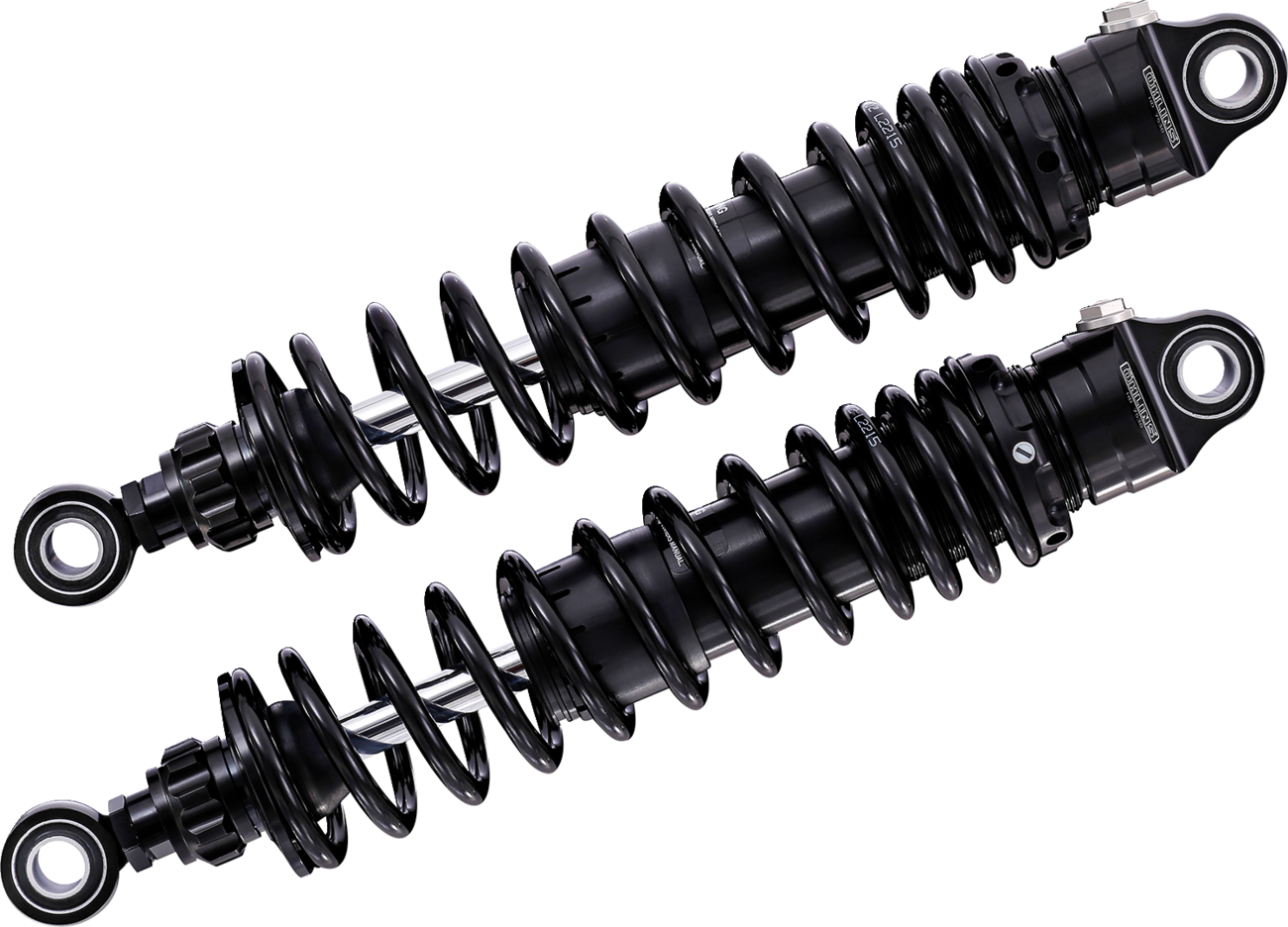 Twin Shocks 13in Rebound Adjustable STX36 Blackline, HD772, 1990-2025 Harley Touring - Image 5