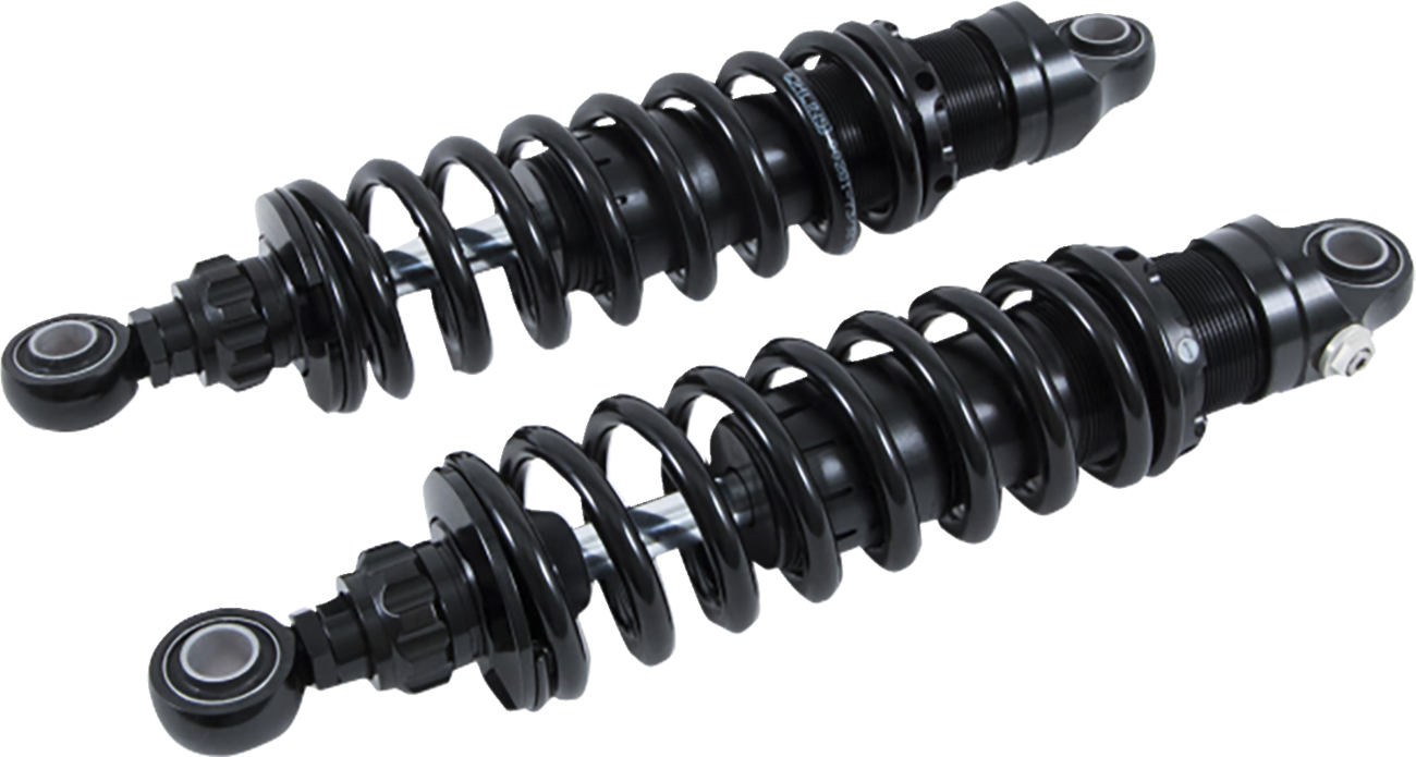 Twin Shocks 12in Rebound Adjustable STX36 Blackline, HD776, 1990-2025 Harley Touring - Image 2