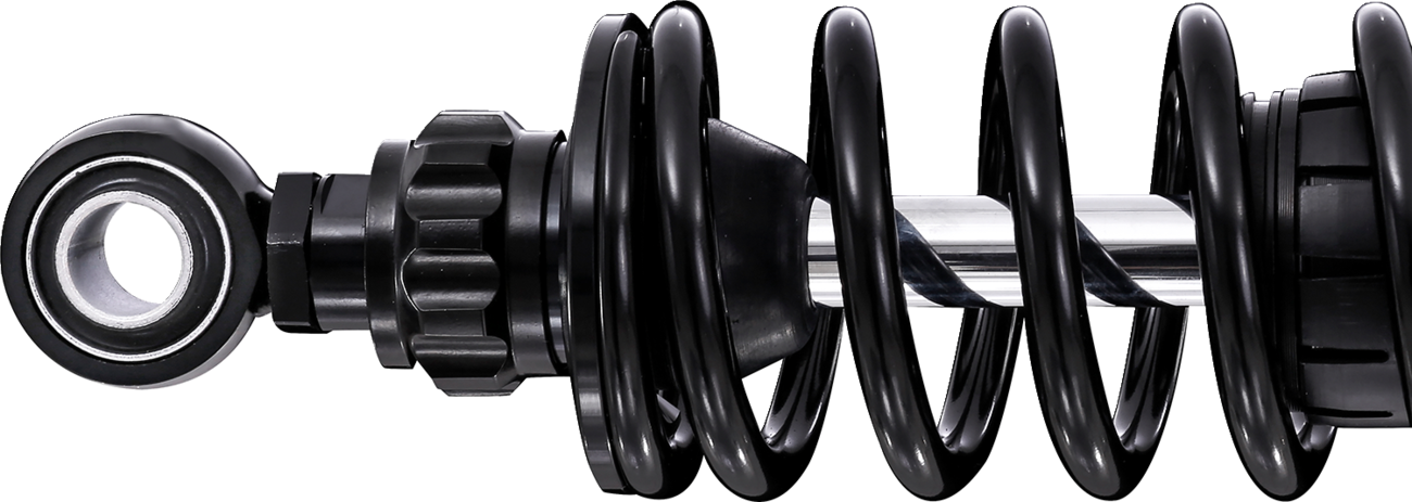 Twin Shocks 13in Rebound Adjustable STX36 Blackline HD Spring, HD772S2, 1990-2025 Harley Touring - Image 4