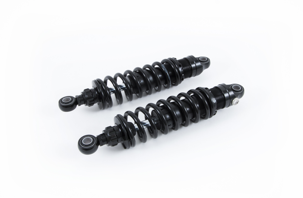 Twin Shocks 13in Rebound Adjustable STX36 Blackline, HD772, 1990-2025 Harley Touring